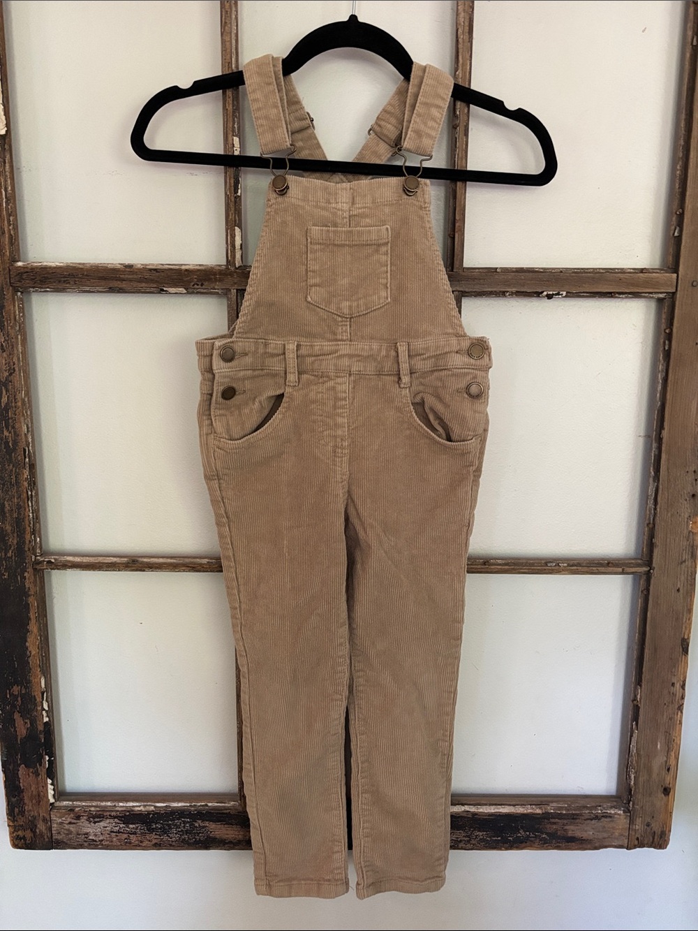 Jamie Kay corduroy bib overalls